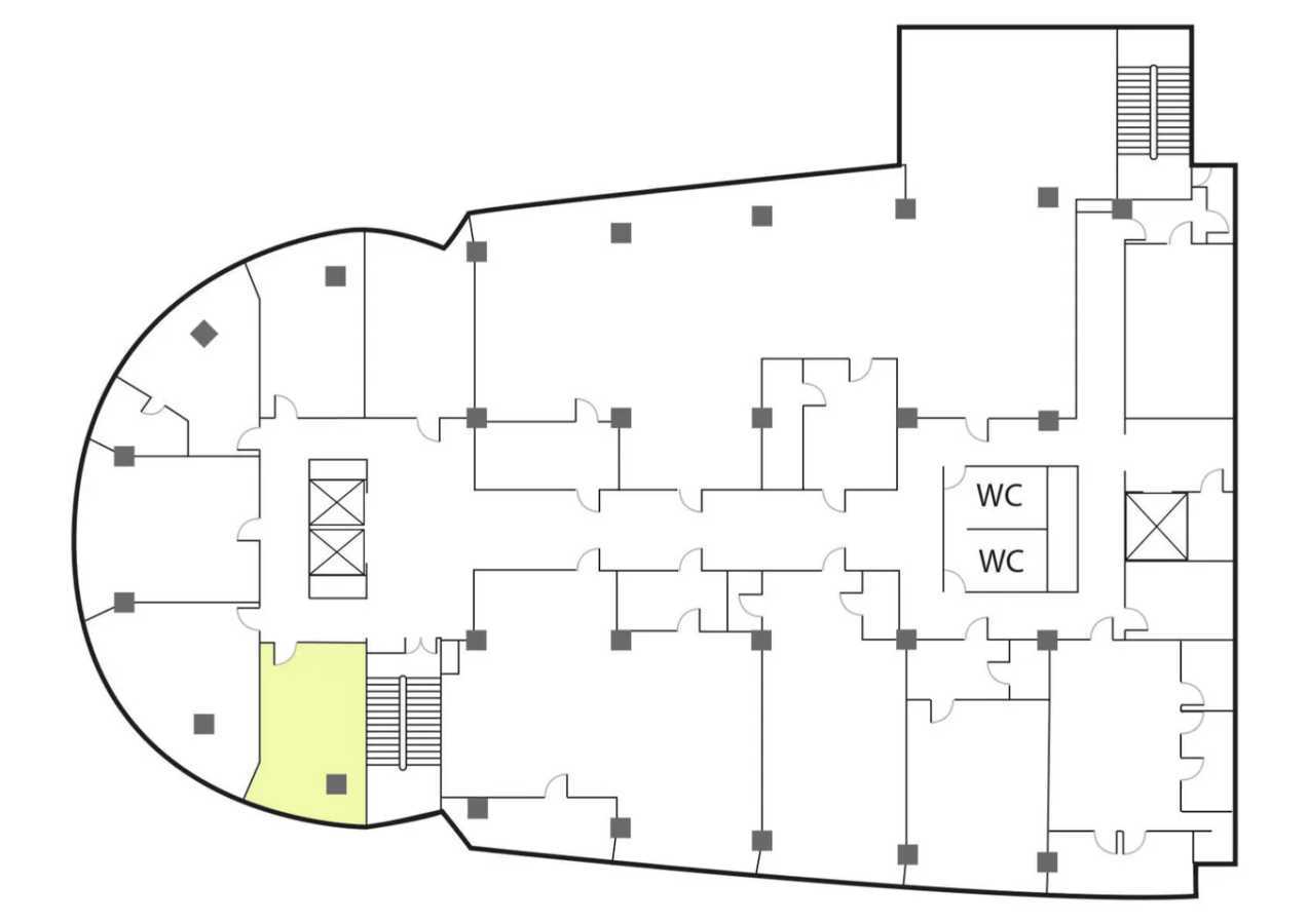 Аренда офиса 28 м², Евгения Сверстюка ул., 2А