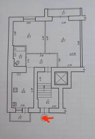 Продаж 2-кімнатної квартири 70 м², Київська вул.
