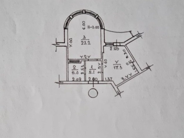 Продажа 1-комнатной квартиры 52 м², Инглези ул., 6/1