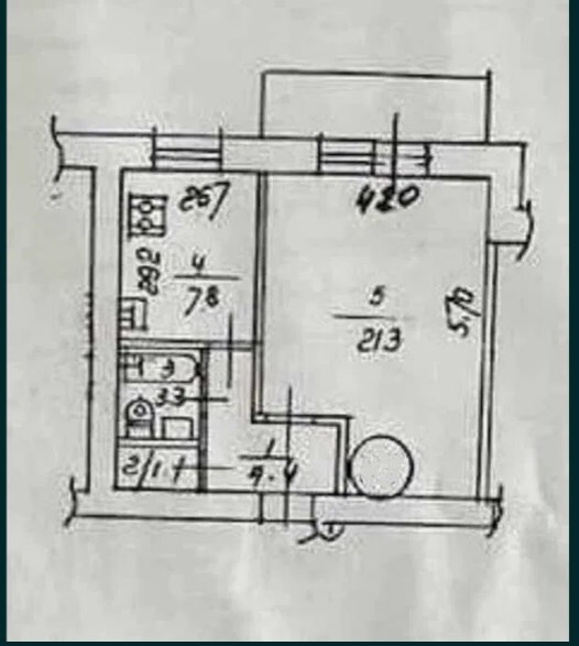 Продажа 1-комнатной квартиры 39 м², Стратегическое шоссе, 17