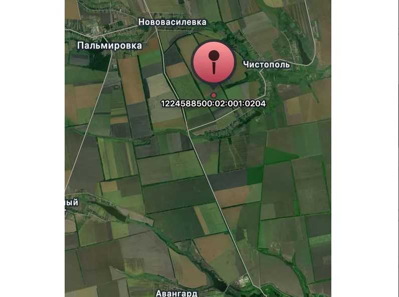 Продажа участка для личного сельского хозяйства 596.99 соток, нова