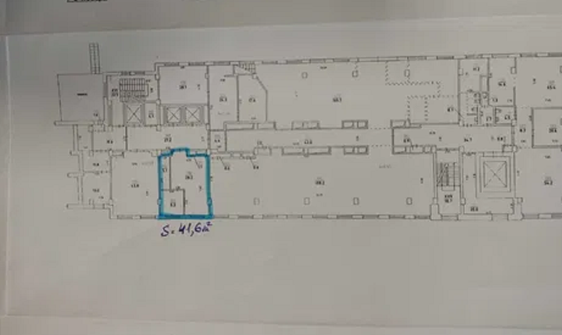 Аренда офиса 42 м², Кирилловская ул., 19/21