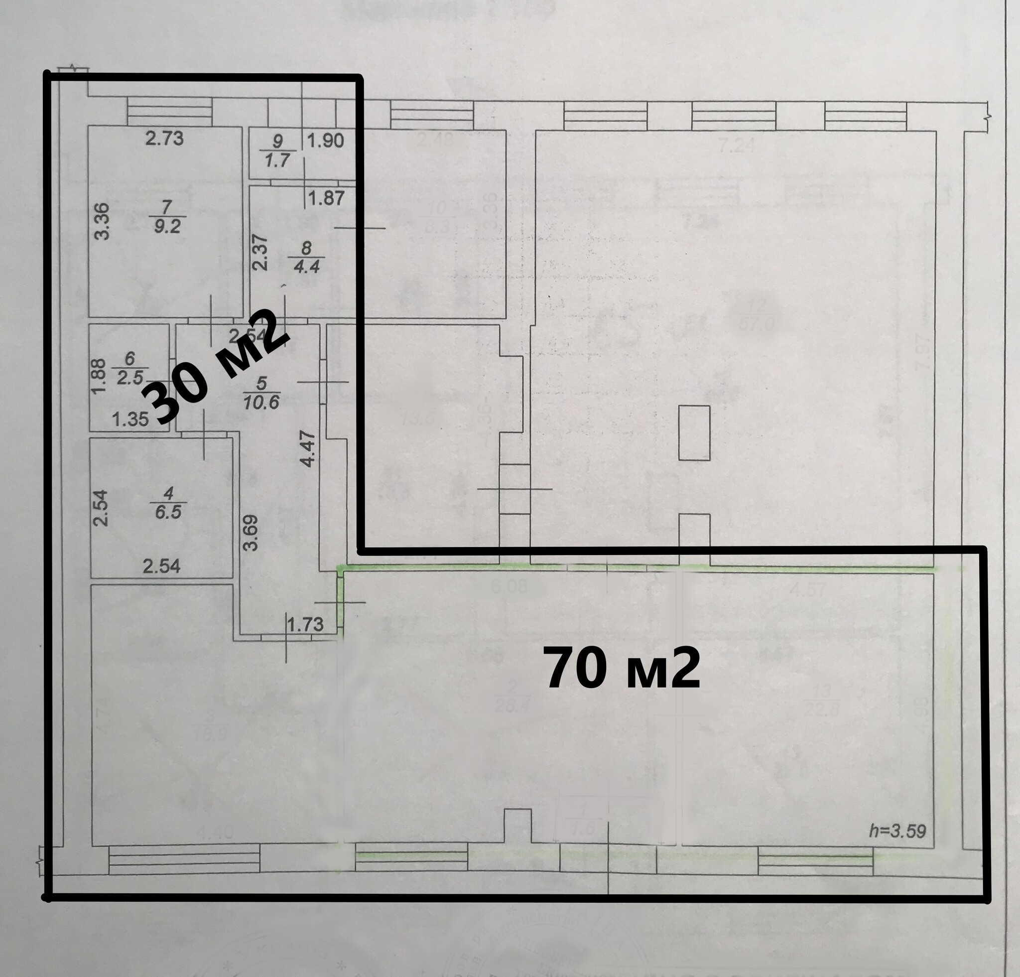 Аренда торгового помещения 100 м², Стратегическое шоссе, 35