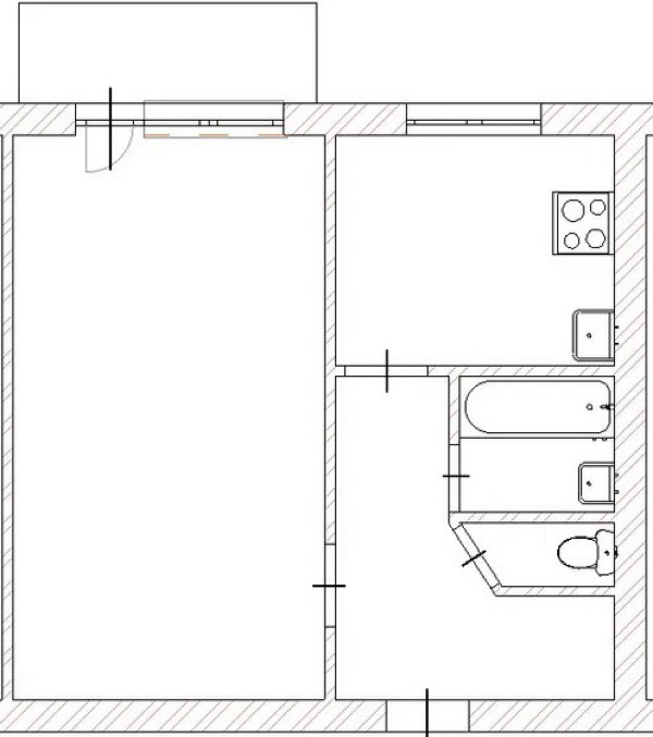 Продаж 1-кімнатної квартири 30.4 м², Люстдорфская дор.