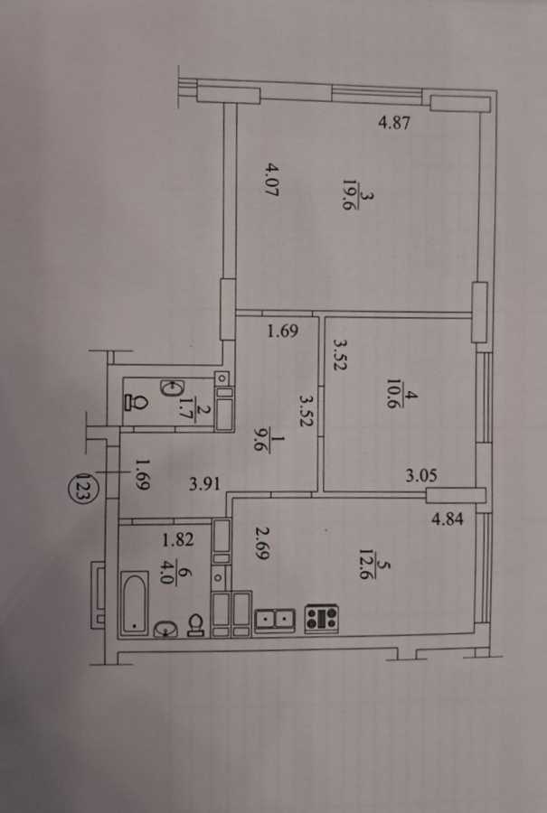 Продаж 2-кімнатної квартири 58 м², Виговського вул., 2Д/5
