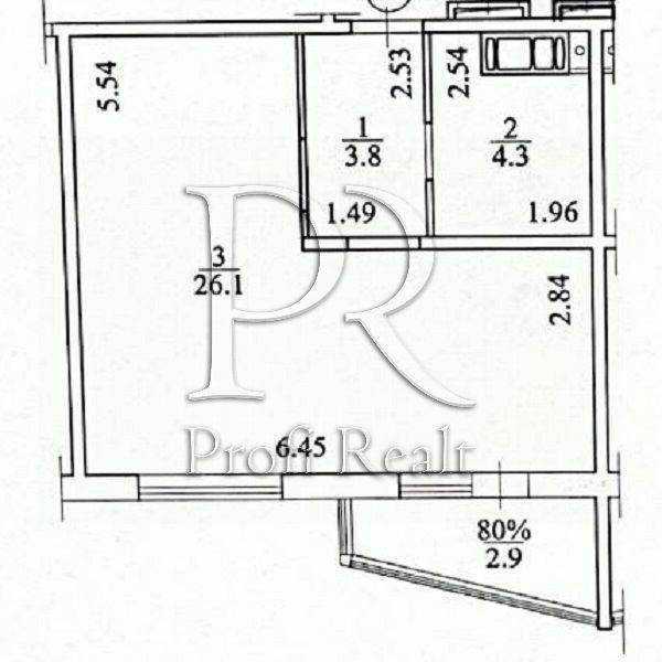 Продажа 1-комнатной квартиры 37 м², Стеценко ул., 75Р