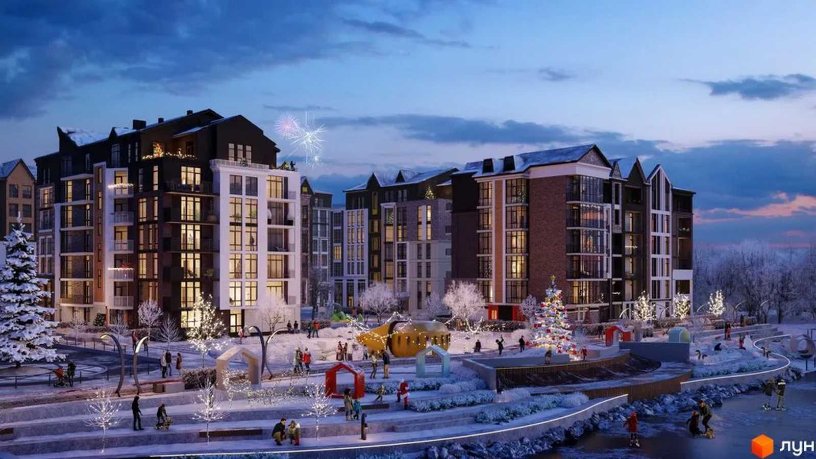 Продажа 3-комнатной квартиры 77.07 м², ЖК Vlasna, ДОМ 8