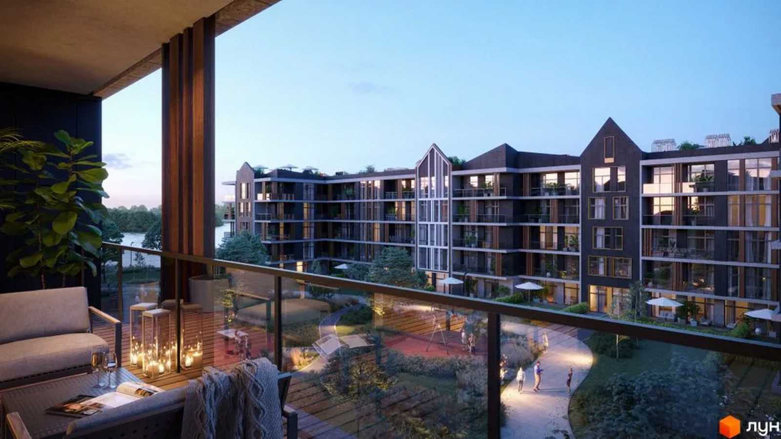 Продажа 3-комнатной квартиры 77.07 м², ЖК Vlasna, ДОМ 8