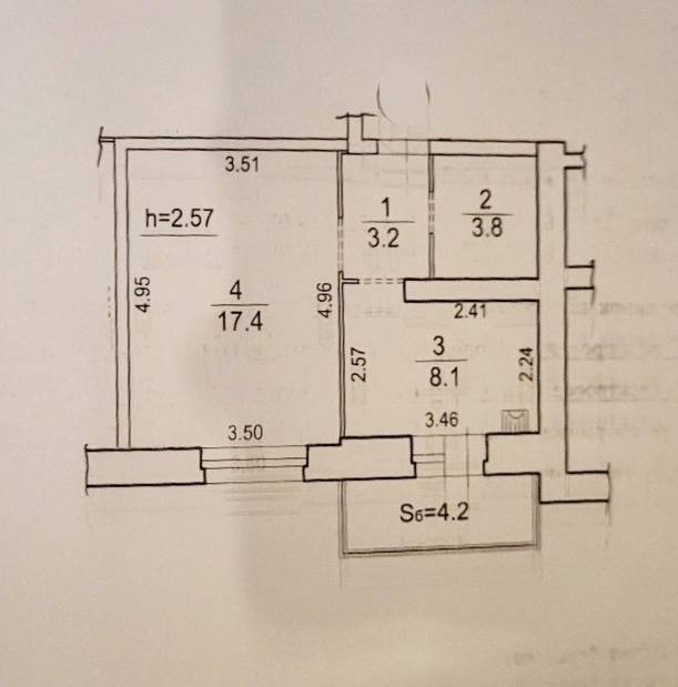 Продажа 1-комнатной квартиры 36.7 м², Герасима Кондратьева ул.