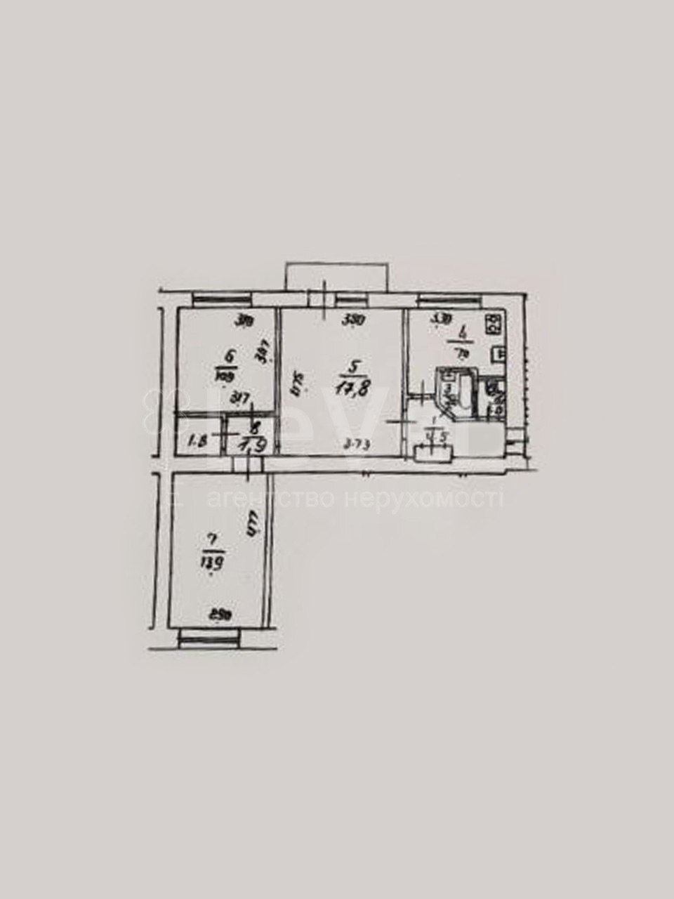 Продажа 3-комнатной квартиры 62 м², 15-я Энтузиастов ул.