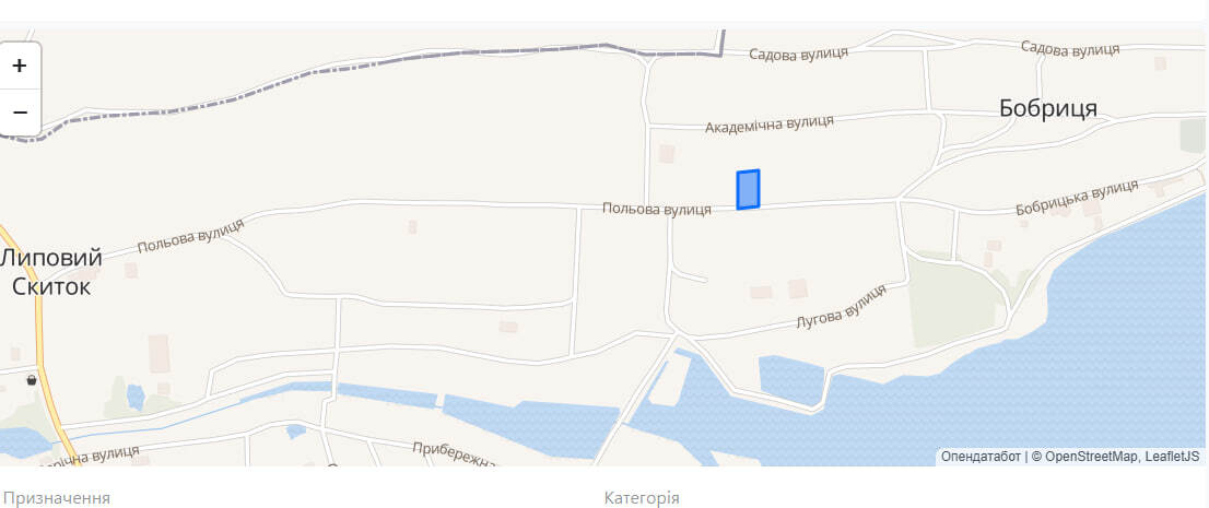 Продаж ділянки під індивідуальне житлове будівництво 15 соток