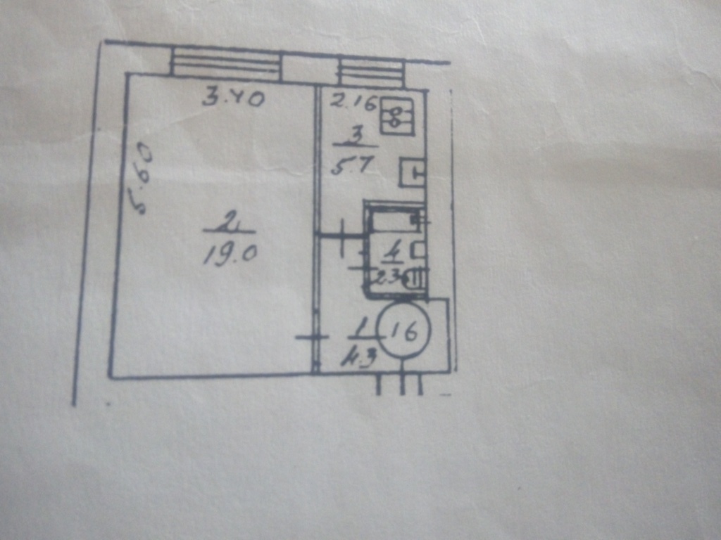 Продаж 1-кімнатної квартири 31 м², Краснопільська вул., 3А