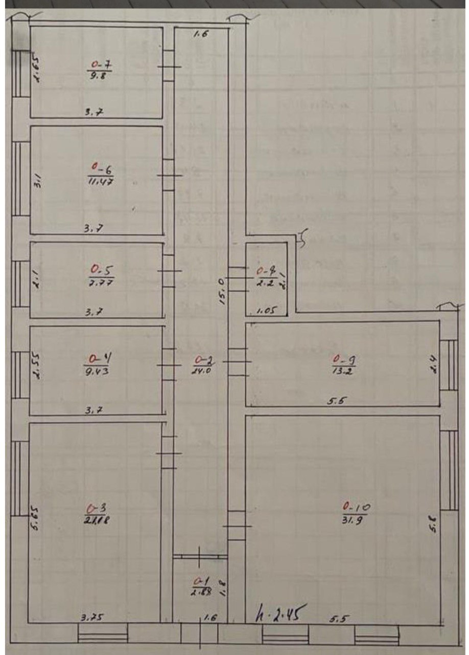 Аренда помещения свободного назначения 133 м²