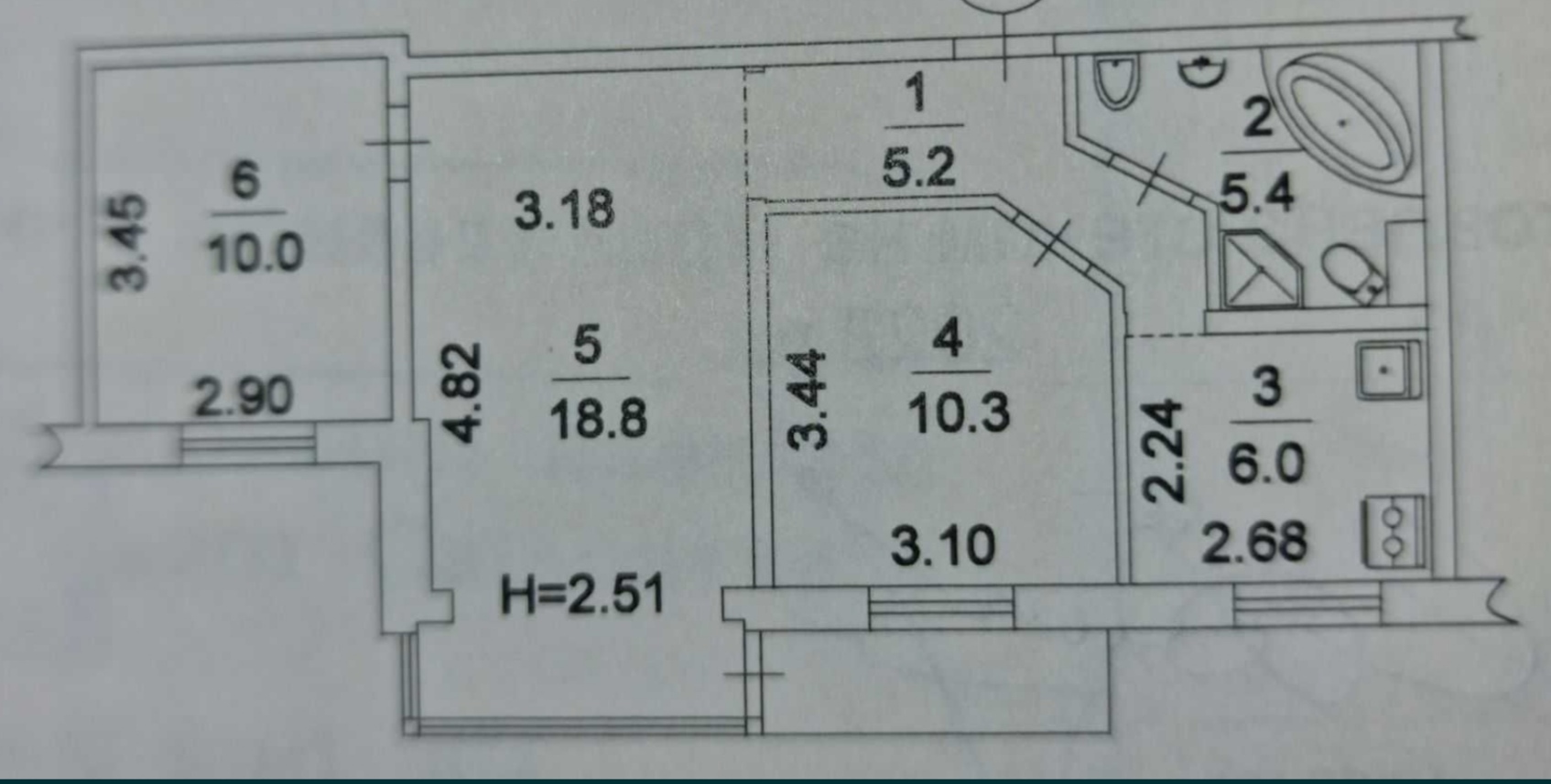 Продаж 3-кімнатної квартири 58 м², Ентузіастів вул., 41