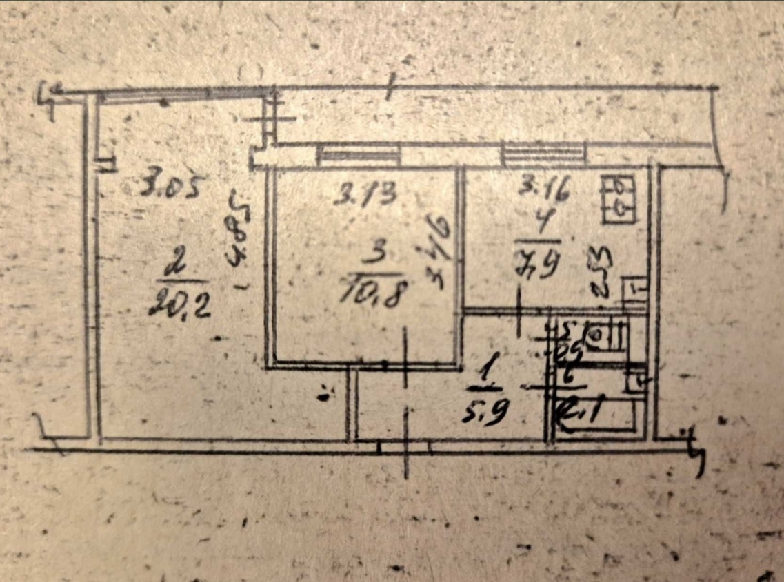 Продаж 2-кімнатної квартири 48 м², Березняківська вул., 14А