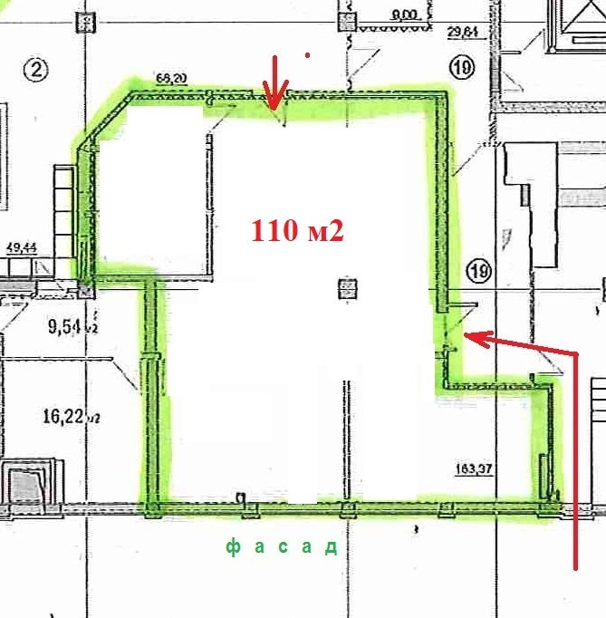 Аренда офиса 130 м², Верхний Вал ул.