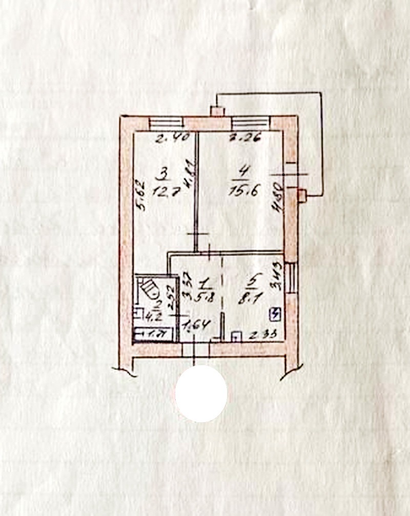 Продажа 2-комнатной квартиры 48 м², Олимпийская ул., 1