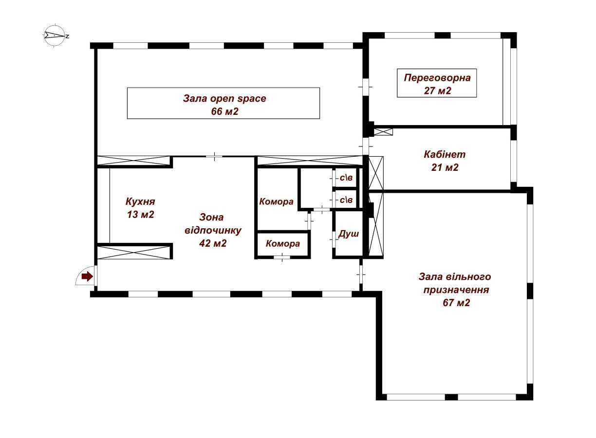 Аренда офиса 250 м², Глубочицкая ул., 17б