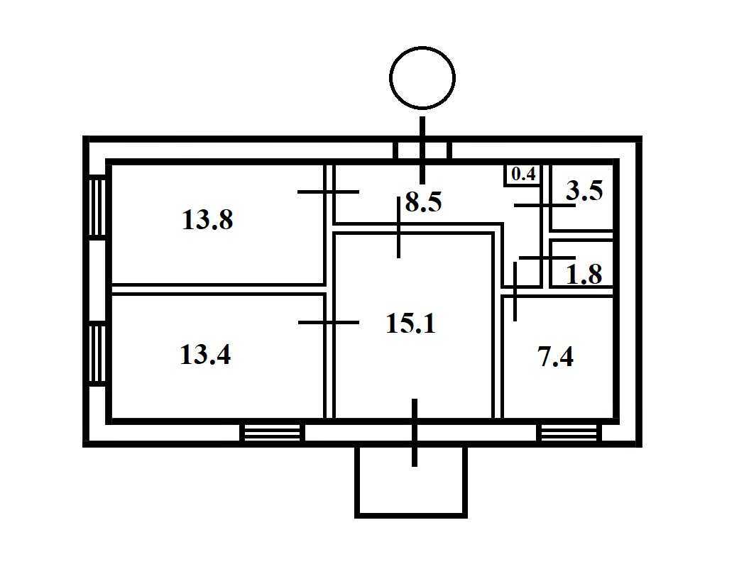 Продаж 3-кімнатної квартири 65 м², Бажова вул., 11/8