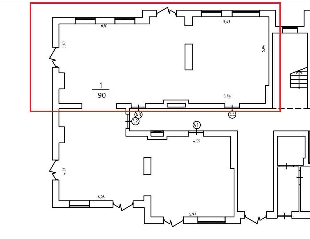 Аренда помещения свободного назначения 90 м², Святопетрівська