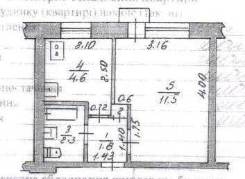 Продаж 1-кімнатної квартири 20.6 м², Сєдова