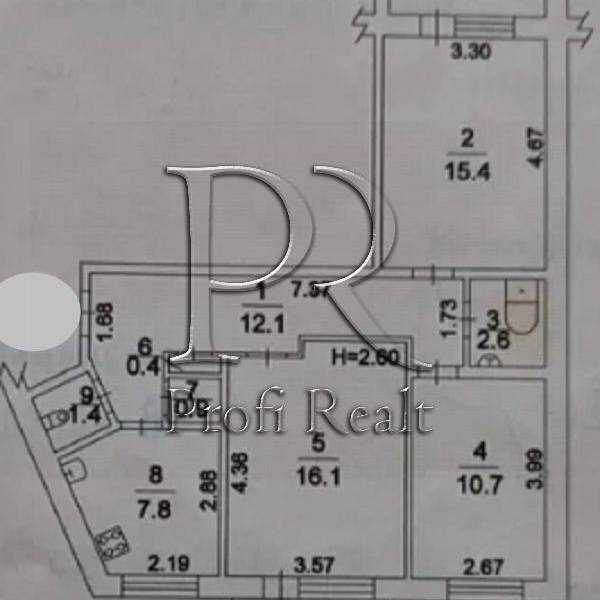 Продаж 3-кімнатної квартири 73 м², Симиренка вул., 14/9