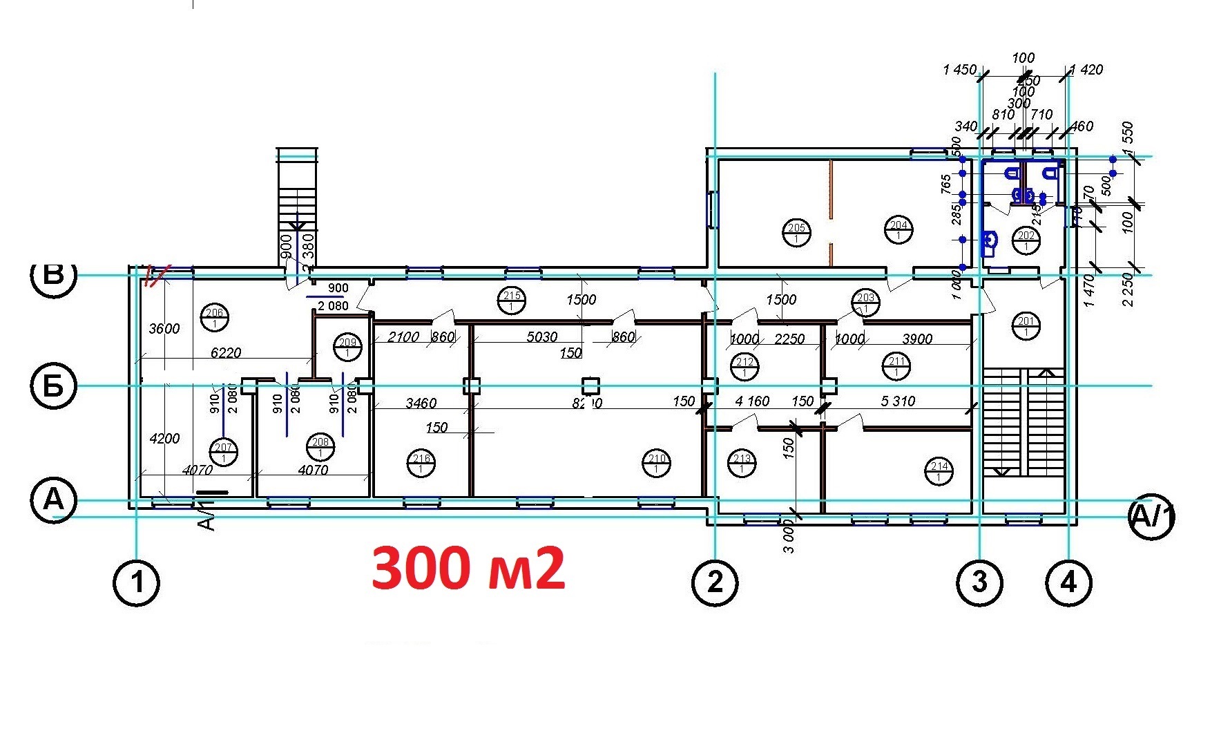 Аренда офиса 300 м², Нижнеюрковская ул., 45
