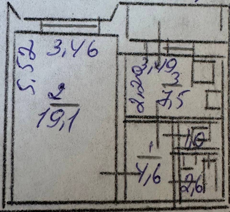 Продажа 1-комнатной квартиры 37 м², Шулявская ул., 24а