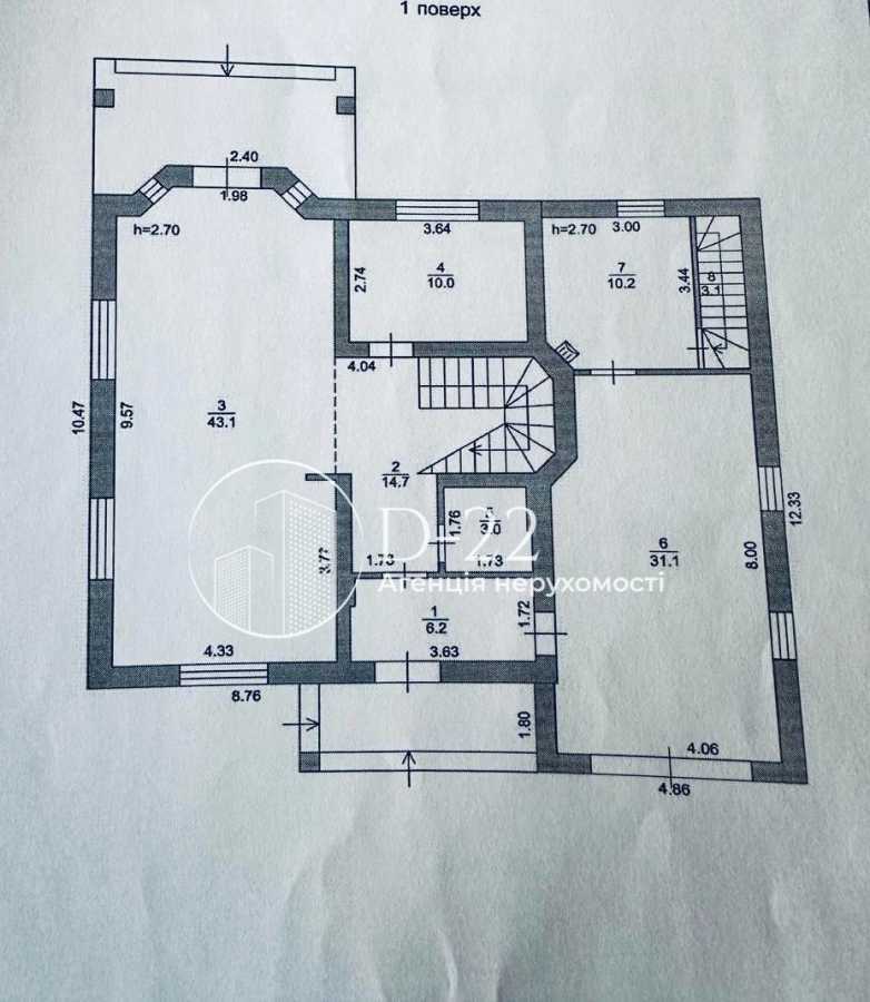 Продажа дома 200 м², Павла Тычины ул., Чубинського, 53