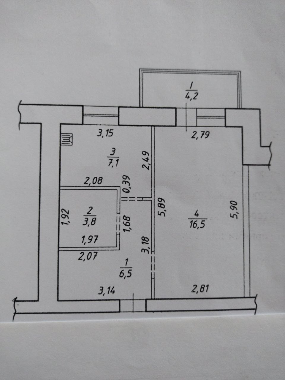 Продажа 1-комнатной квартиры 38 м², Ивана Сирко ул.