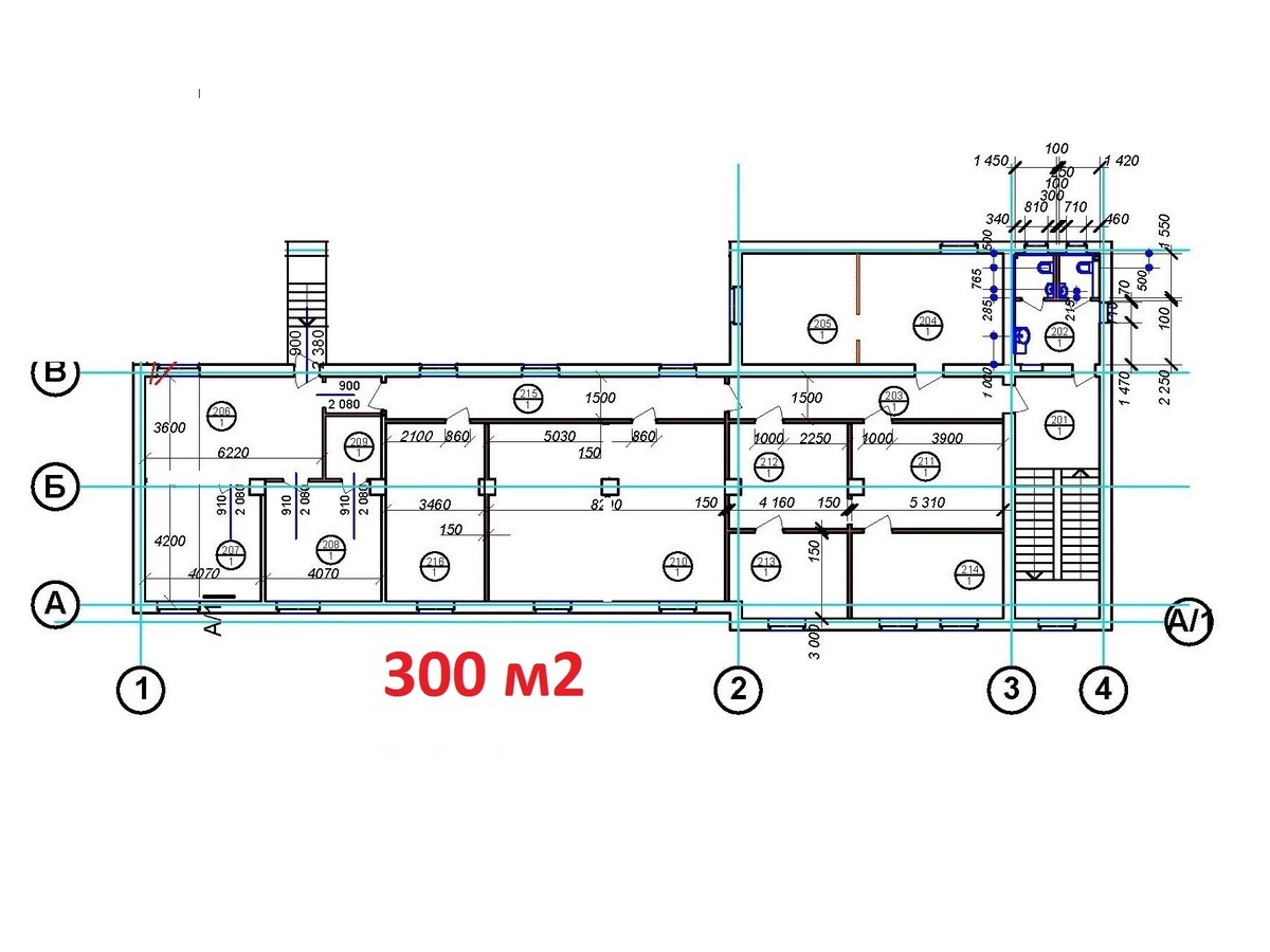 Аренда офиса 300 м², Нижнеюрковская ул.