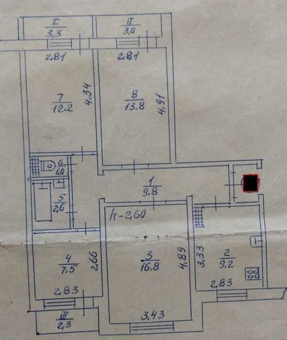 Продажа 4-комнатной квартиры 76.7 м², Збройних Сил України, 15