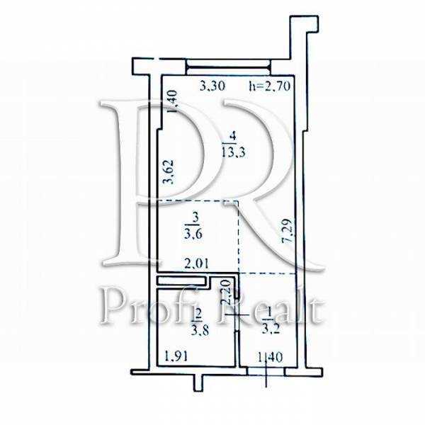 Продажа 1-комнатной квартиры 25 м², Полевая ул., 73