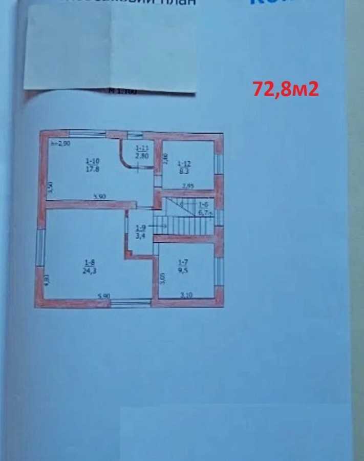 Продажа дома 214 м², Схiдна, 19