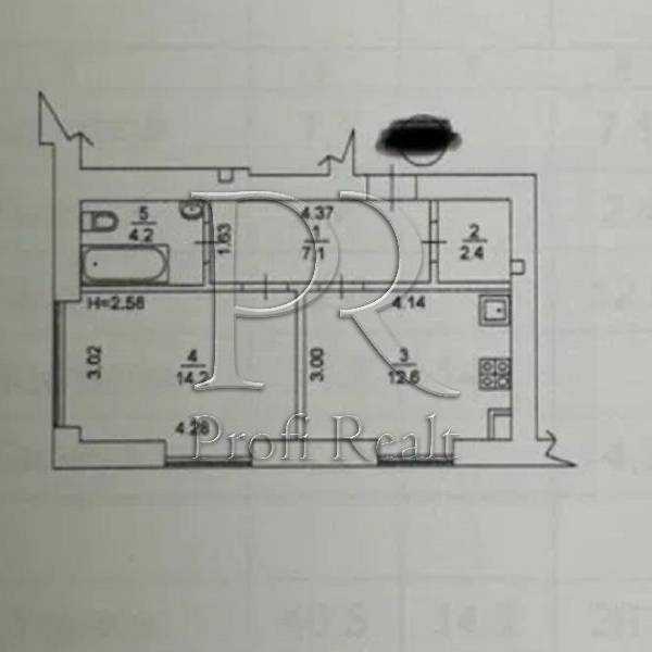 Продаж 1-кімнатної квартири 40 м², Щастя вулиця, 9