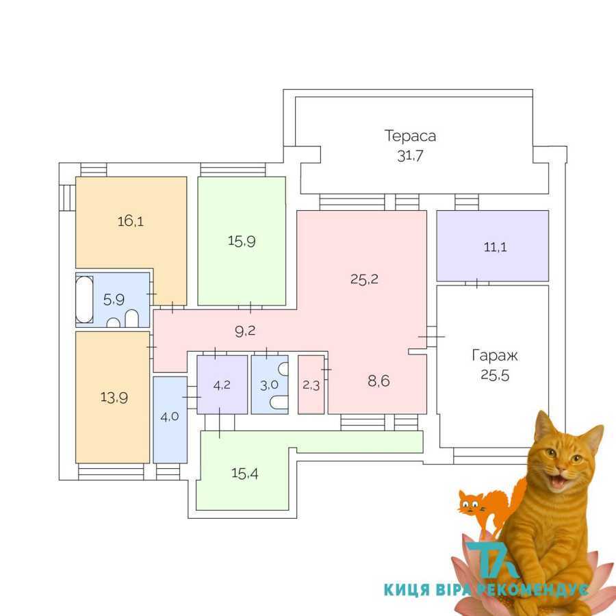 Продажа дома 192 м², Мудрого Ярослава, 25