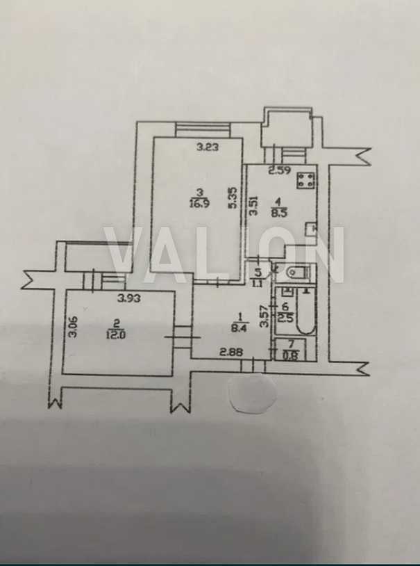 Продажа 2-комнатной квартиры 54 м², Маршала Тимошенко ул., 19