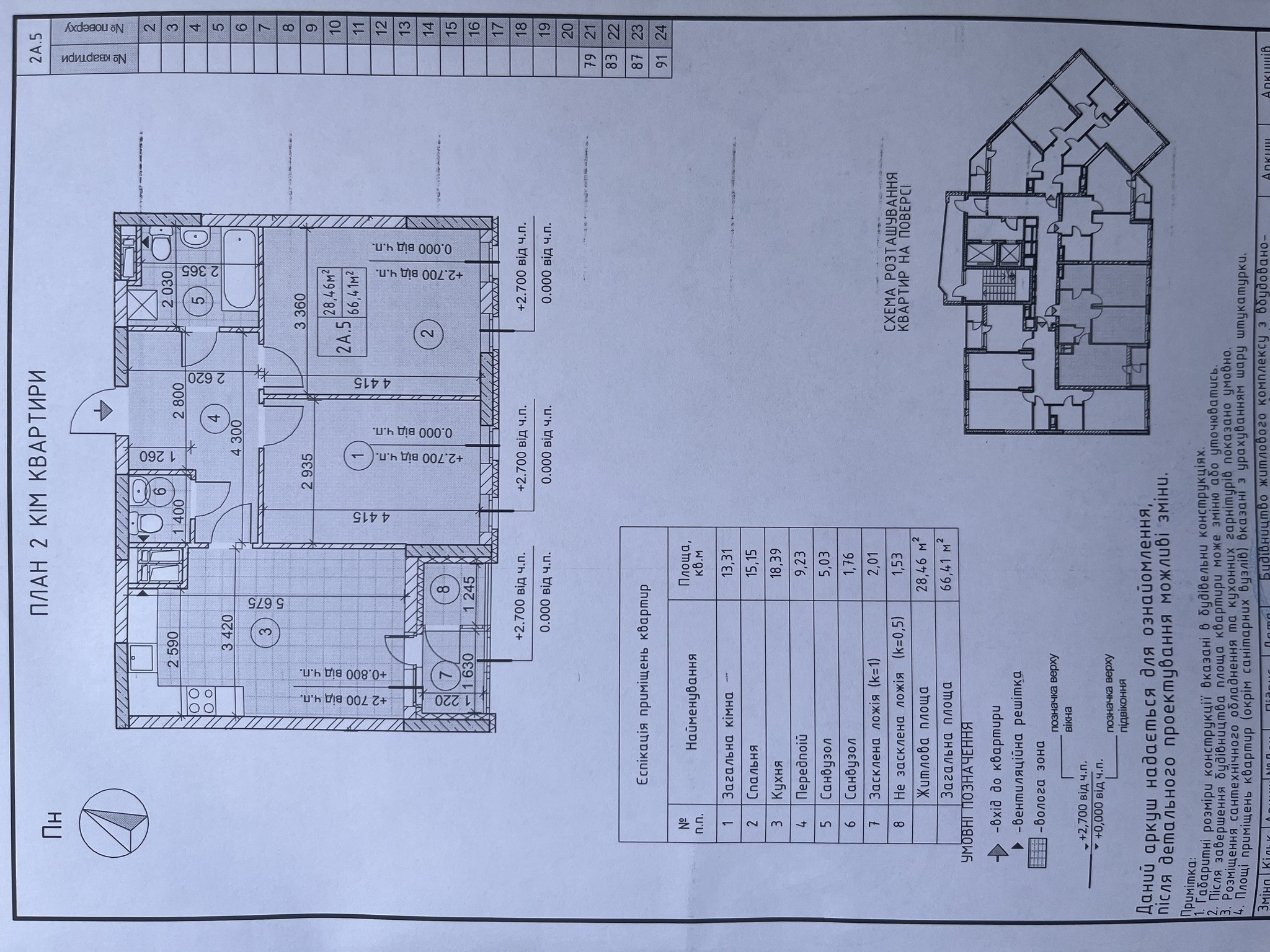 Продажа 2-комнатной квартиры 66.41 м², Канальная ул., 8Б