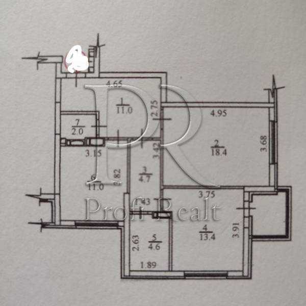 Продаж 2-кімнатної квартири 68 м², Краківська вул., 27