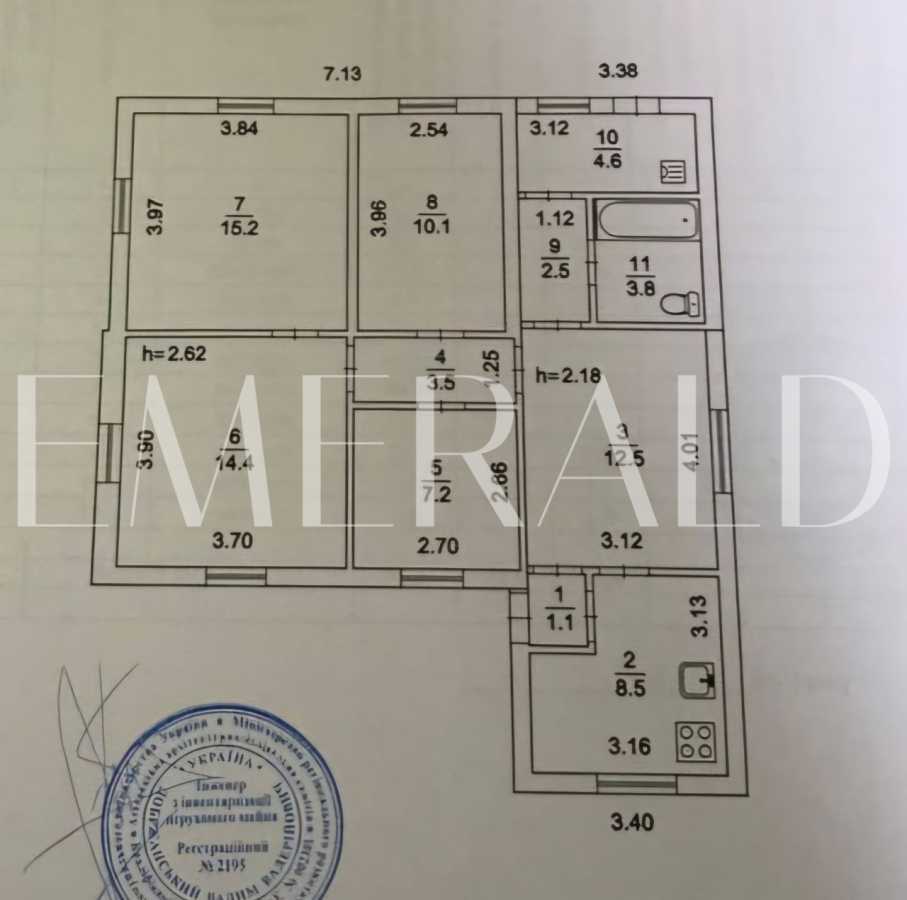 Продажа дома 83.4 м², Переяславская ул., 3