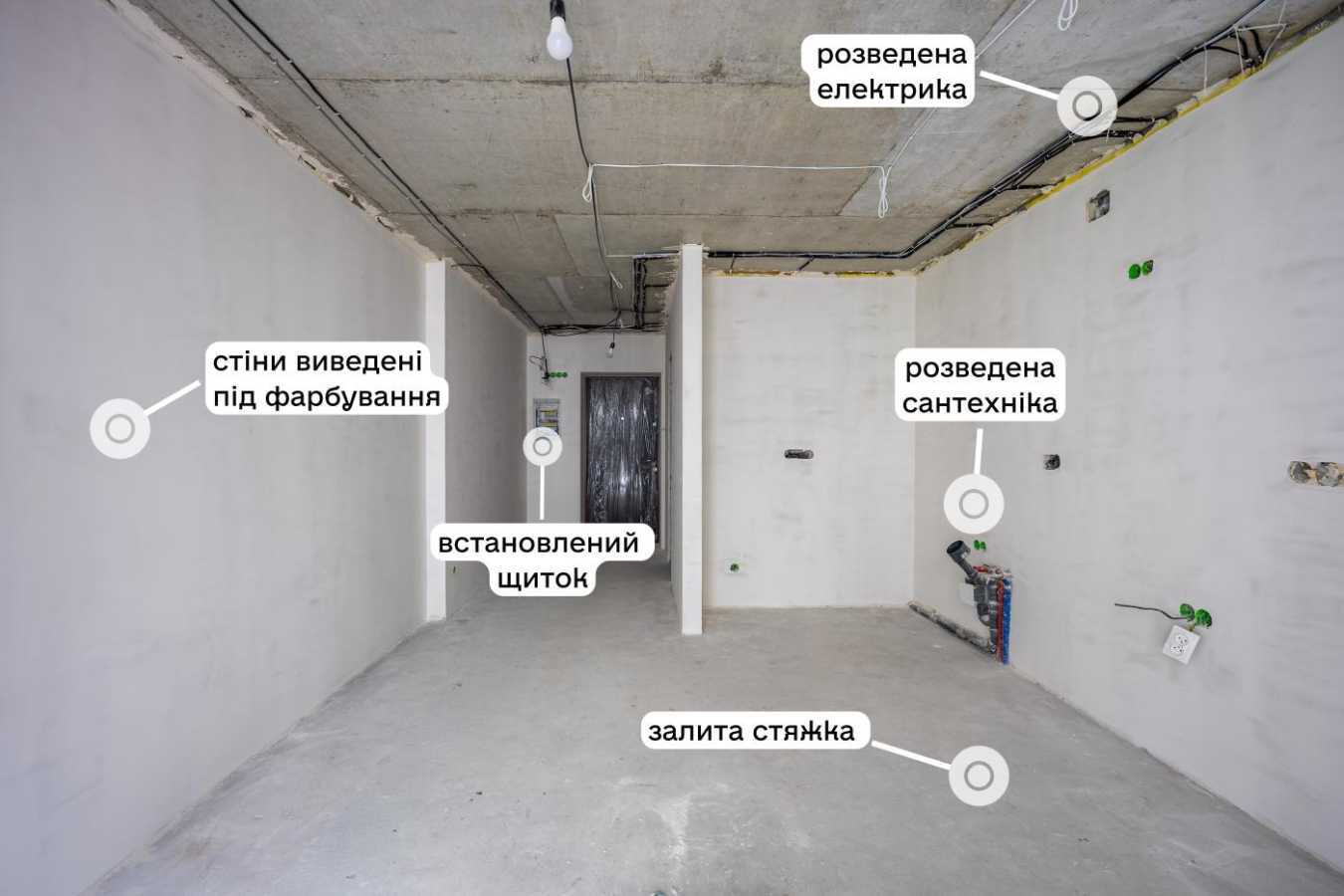 Продаж 1-кімнатної квартири 28 м², Рудненська вул.