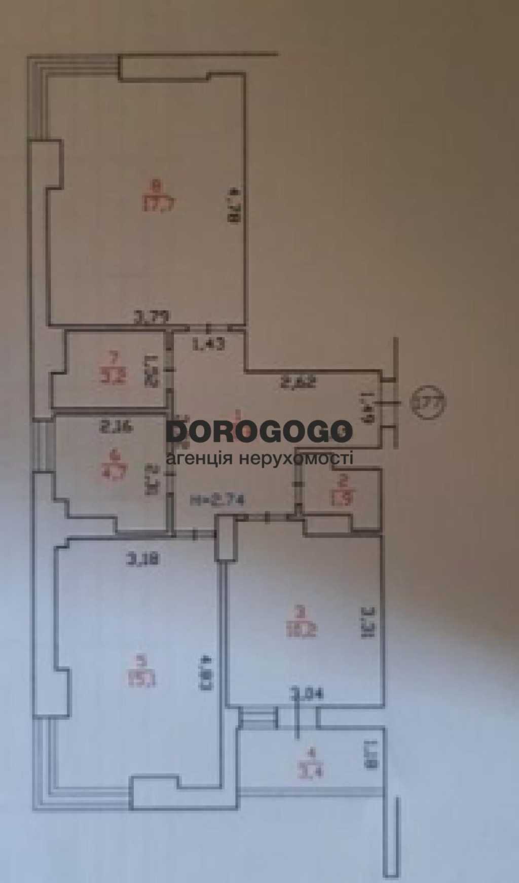 Продаж 2-кімнатної квартири 67 м², Вітянська вул., 2В