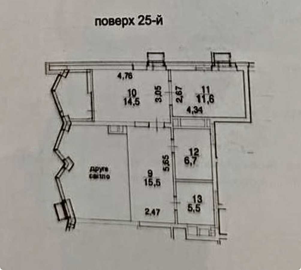 Продажа 3-комнатной квартиры 165.7 м², Митрополита Василия Липковского ул., Липківського, 38