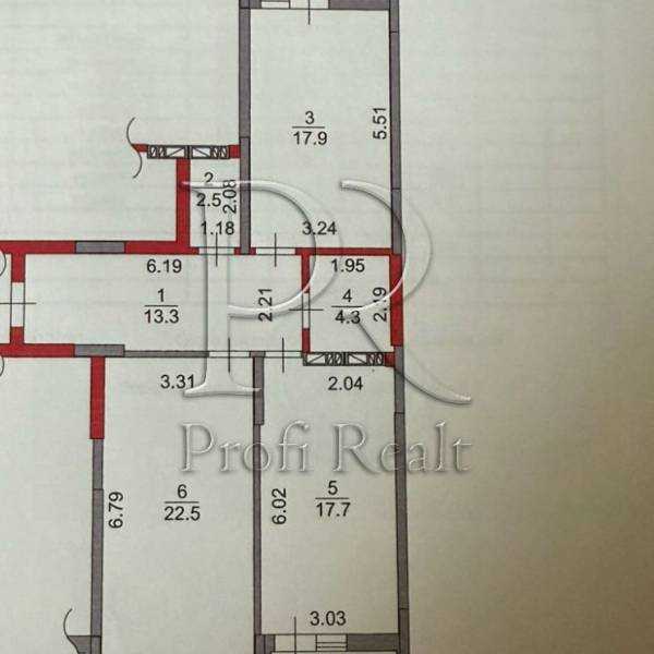 Продажа 2-комнатной квартиры 82 м², Метрологическая ул., 25