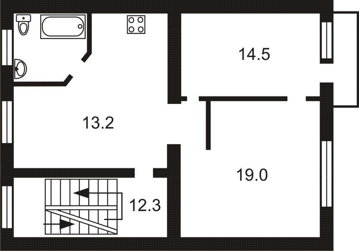 Продажа 2-комнатной квартиры 76 м², Победы просп., 9