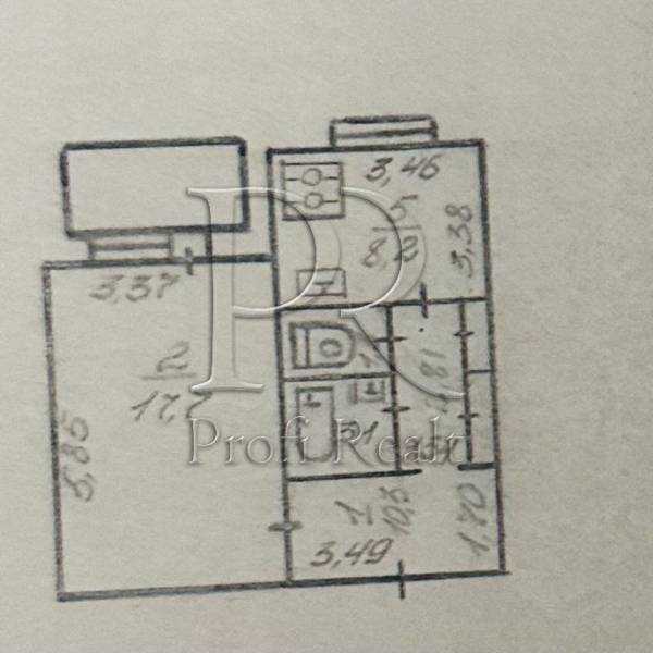 Продажа 1-комнатной квартиры 43 м², Ирпенская ул., 63/5