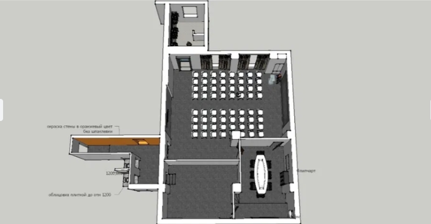 Оренда офісу 140 м², Греческая вул.
