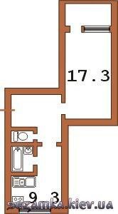 Продаж 1-кімнатної квартири 40.8 м², Градинська вул., 10А