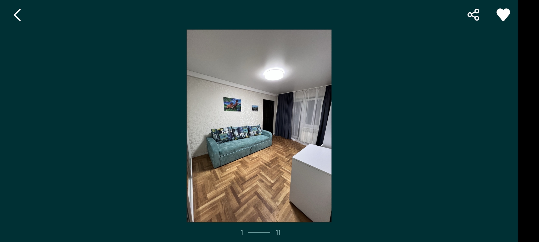 Аренда 2-комнатной квартиры 62 м², Днепровская наб., 7А