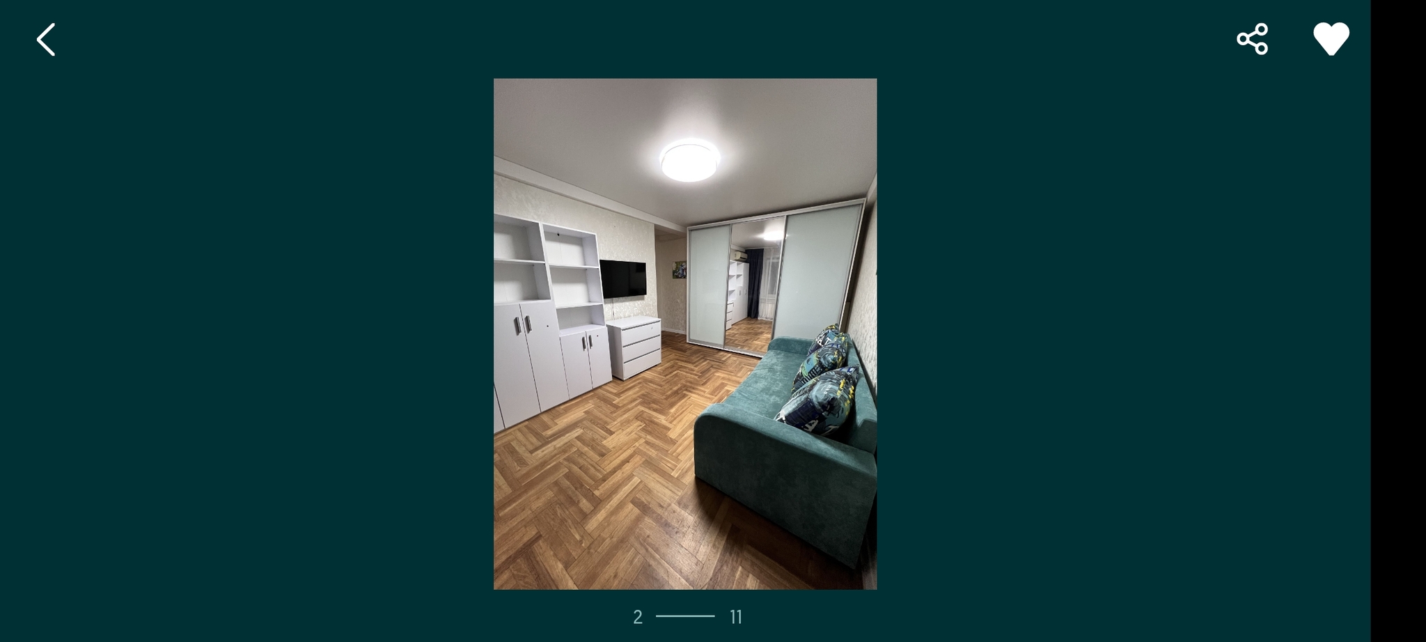 Аренда 2-комнатной квартиры 62 м², Днепровская наб., 7А